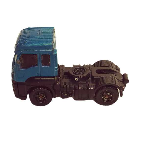 Matchbox 2013 Ford Cargo Truck Cab MBX Service Blue Black 1:64 Diecast Vehicle - Picture 3 of 10